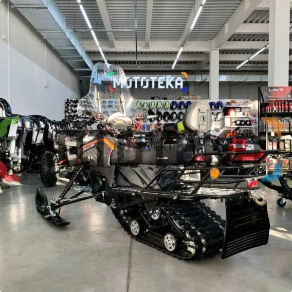 Снегоход MotoLand (Мотолэнд) SnowFox S 200 оранжевый (машинокомплект) | Мототека