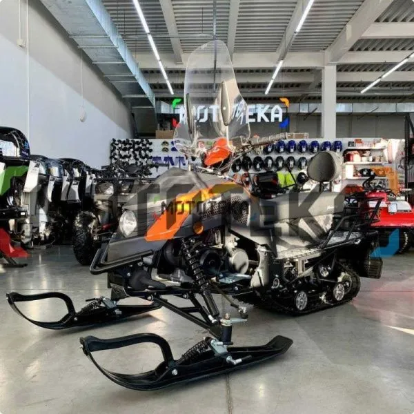 Снегоход MotoLand (Мотолэнд) SnowFox S 200 оранжевый (машинокомплект) | Мототека