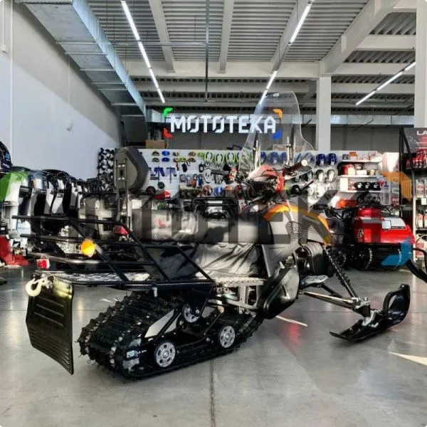 Снегоход MotoLand (Мотолэнд) SnowFox S 200 оранжевый (машинокомплект) | Мототека